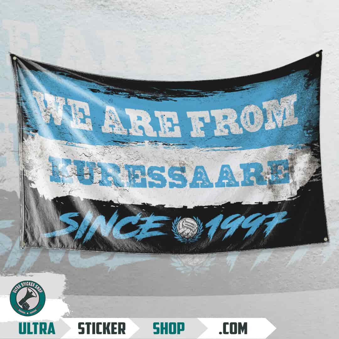 We are from Kuressaare since 1997 Flag