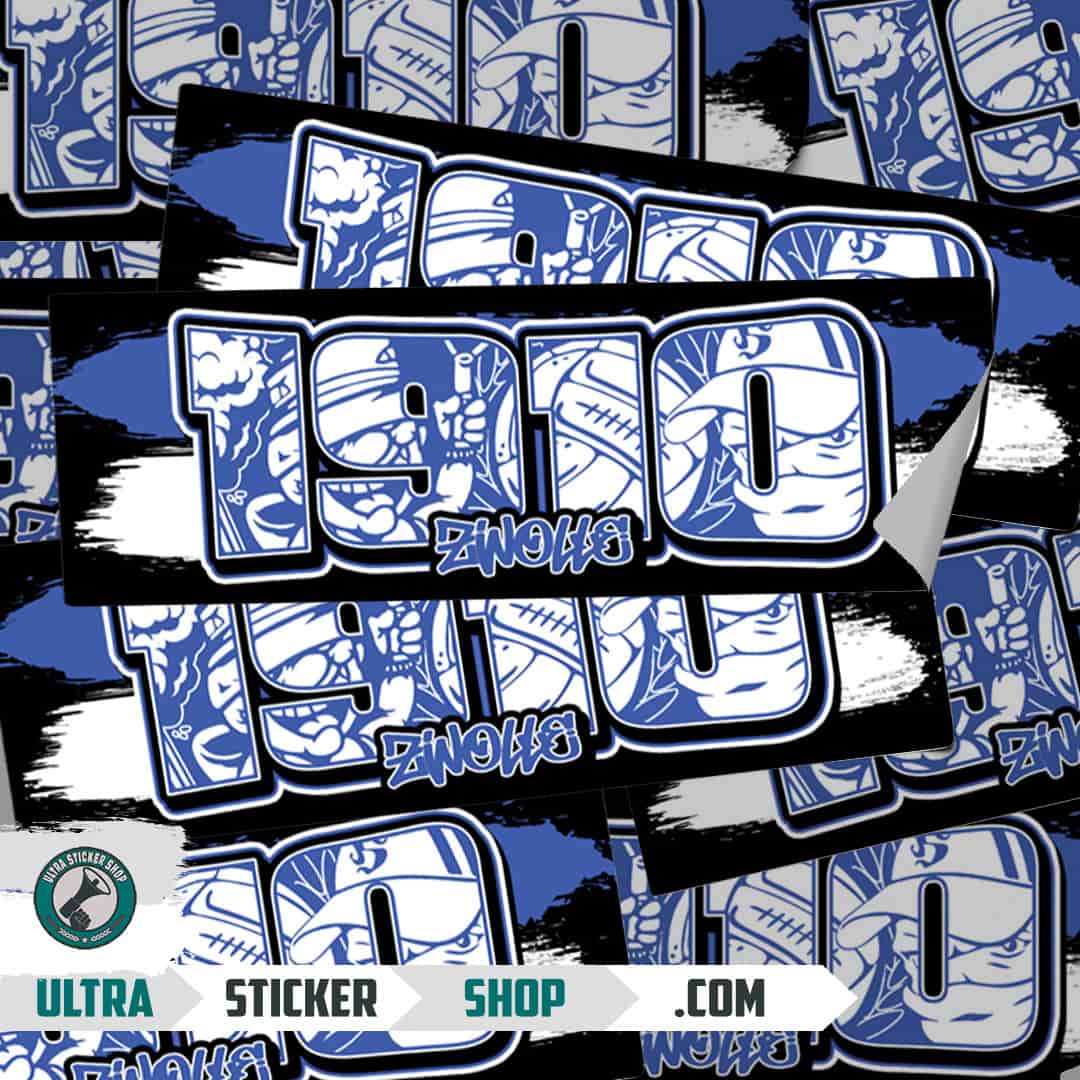 1910 Zwolle Stickers