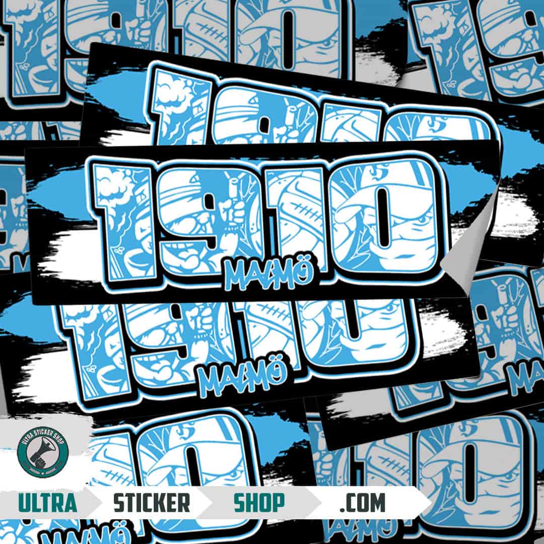 1910 Malmö Stickers