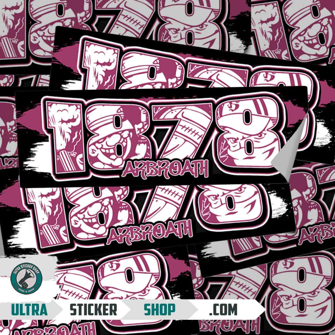 1878 Arbroath Stickers