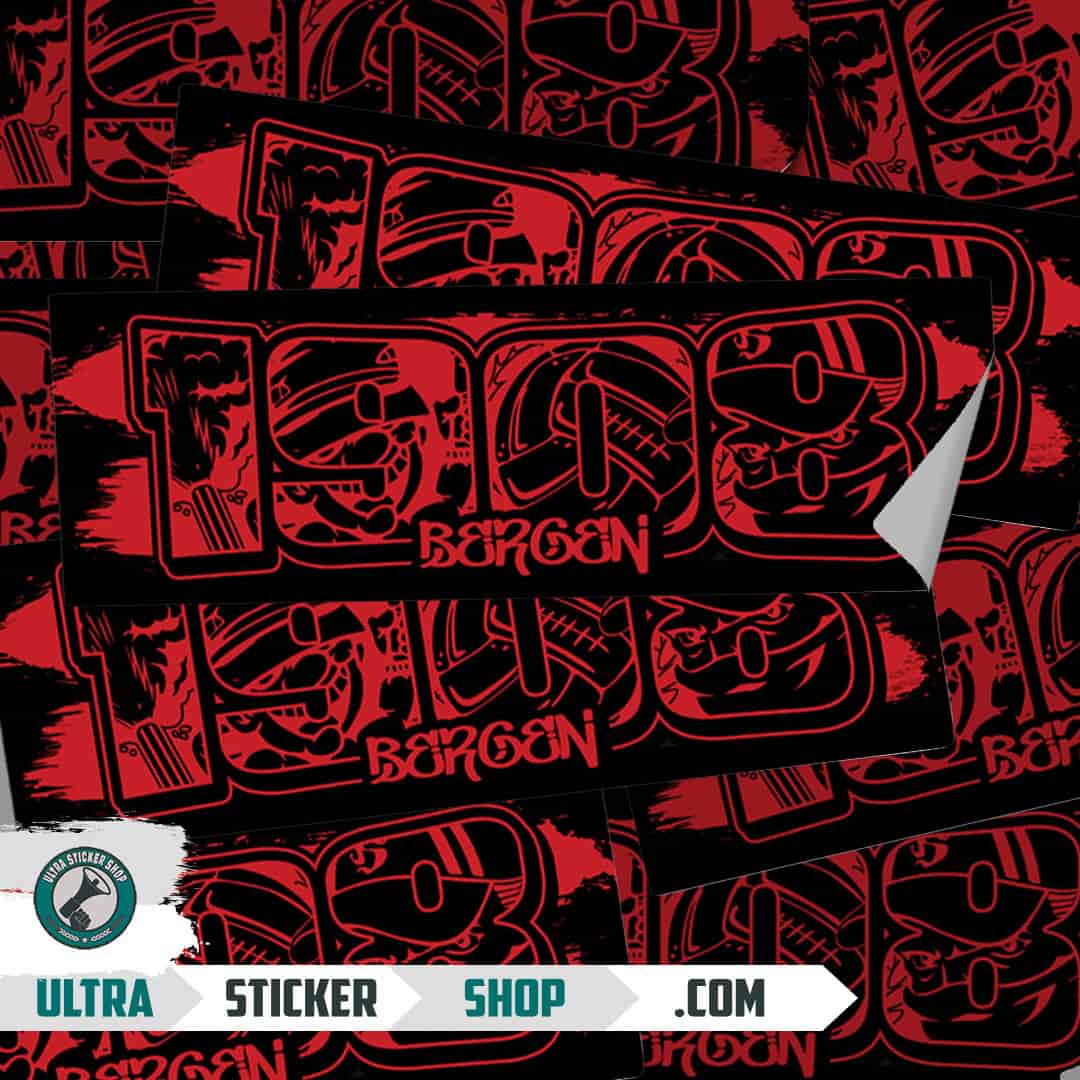 1908 Bergen Stickers
