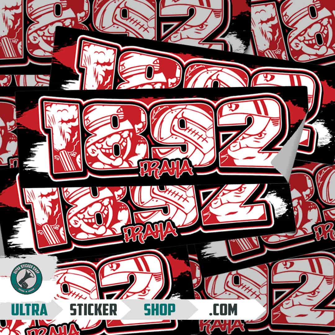 1892 Praha Stickers