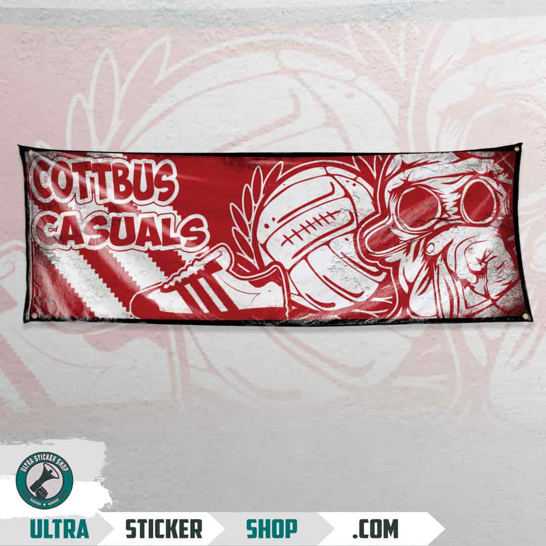 Cottbus casuals Flag