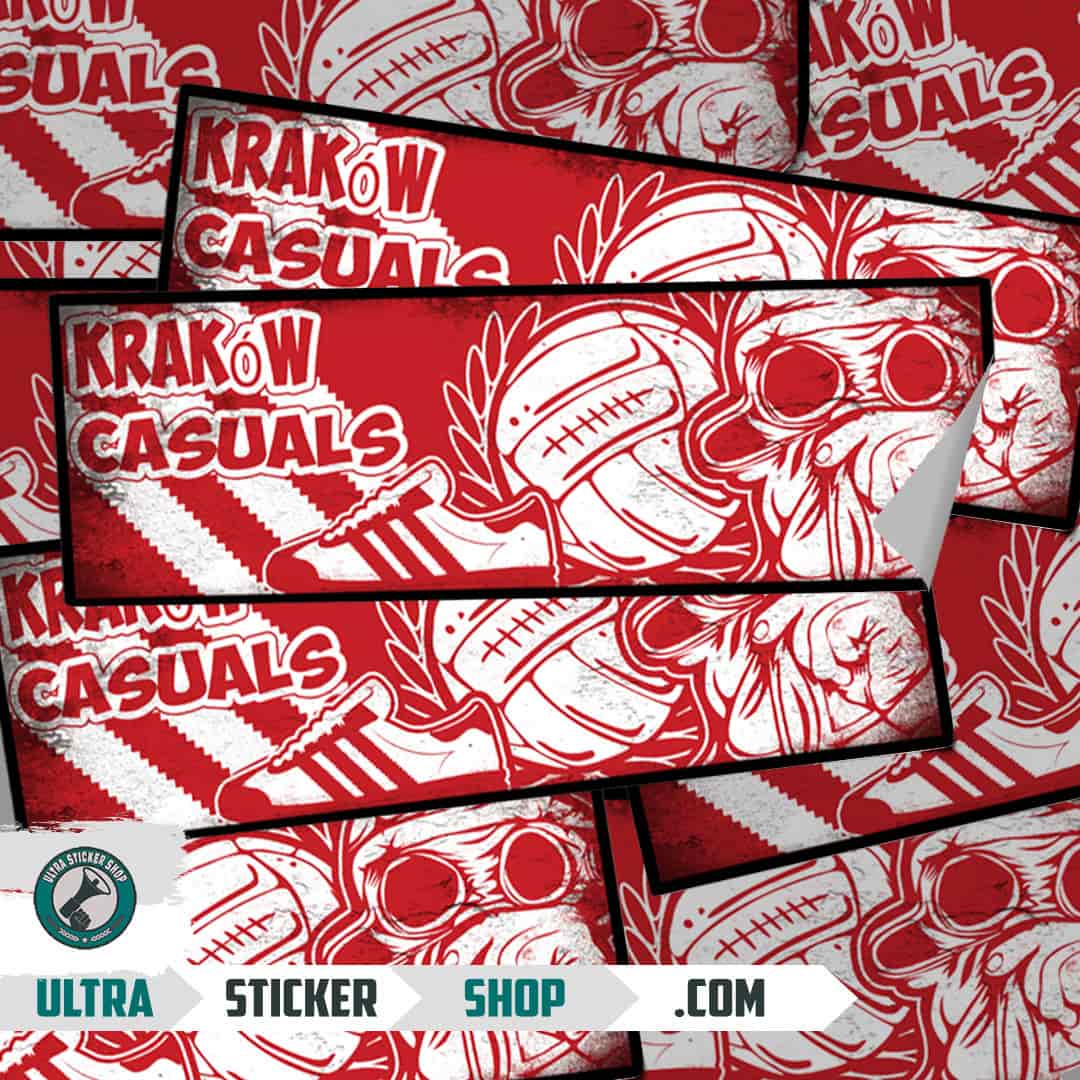Kraków casuals Stickers