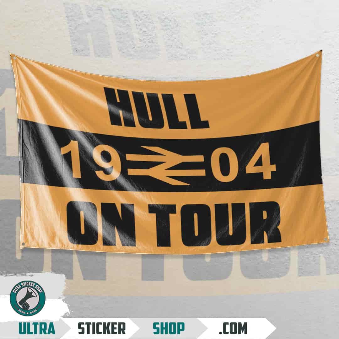 Hull  1904 on tour Flag
