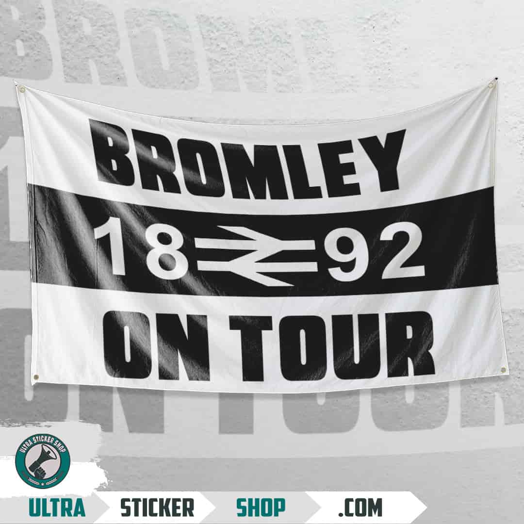 Bromley 1892 on tour Flag