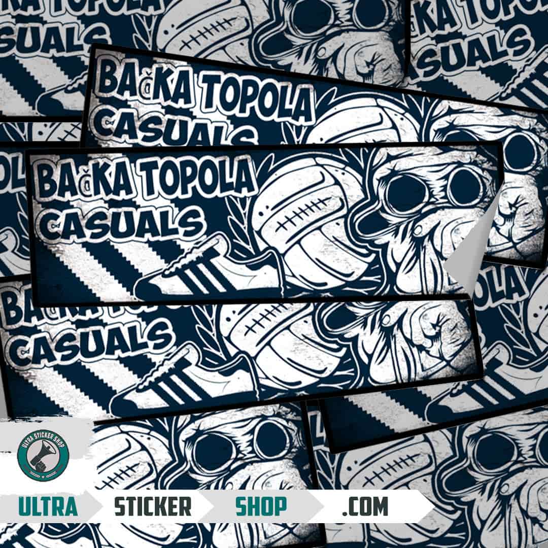 Bačka Topola casuals Stickers