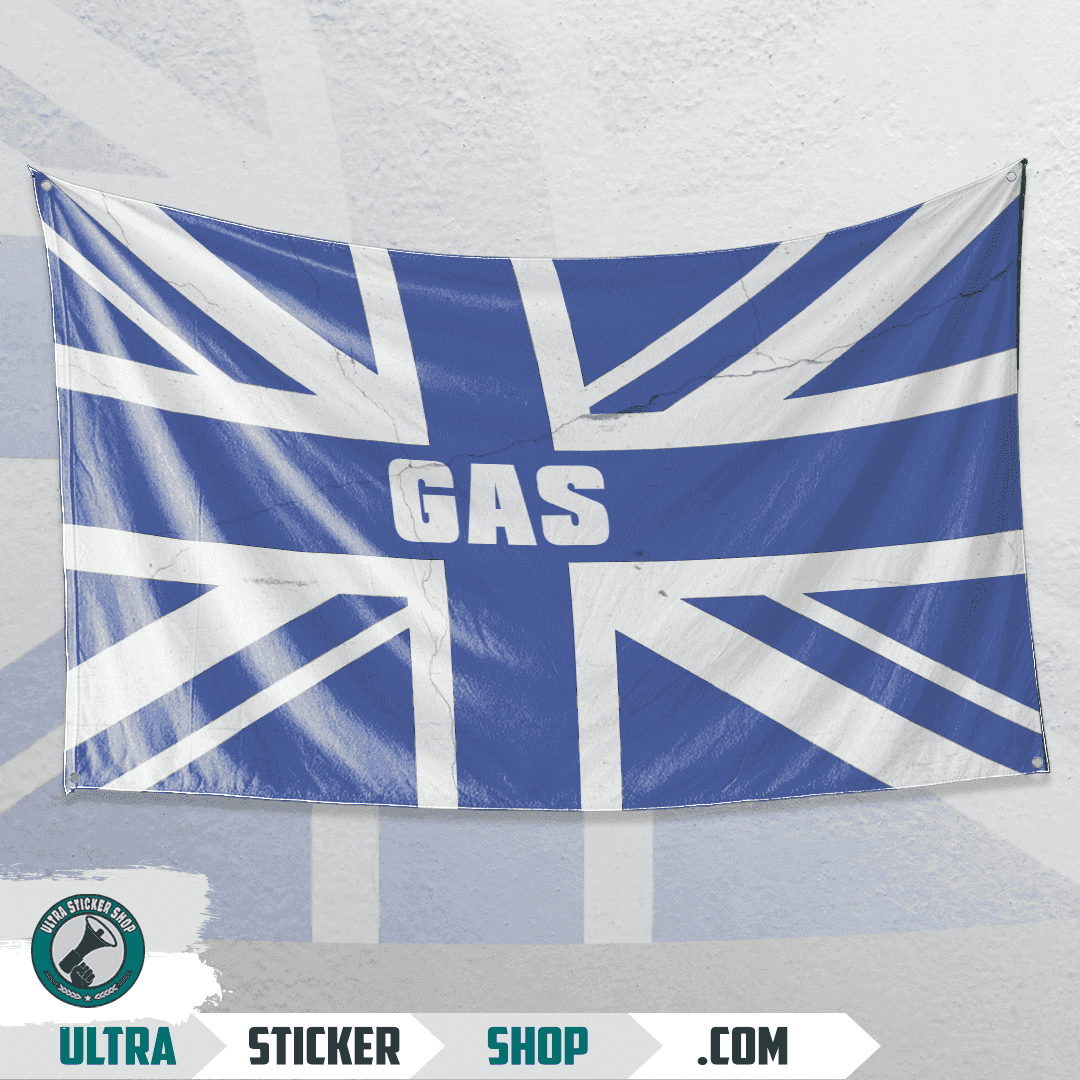 Gas Union Jack Flag