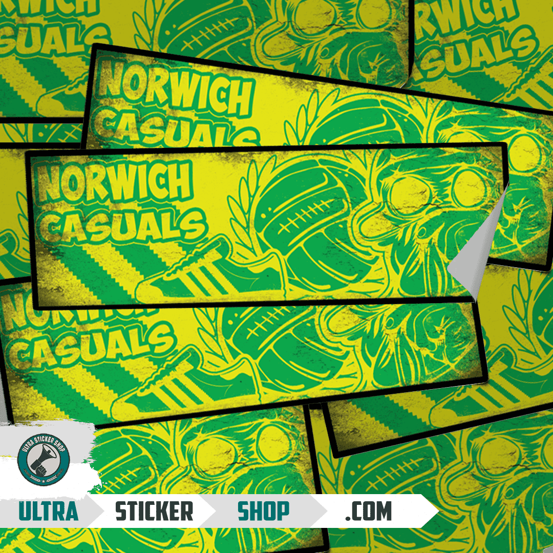 Norwich casuals Stickers