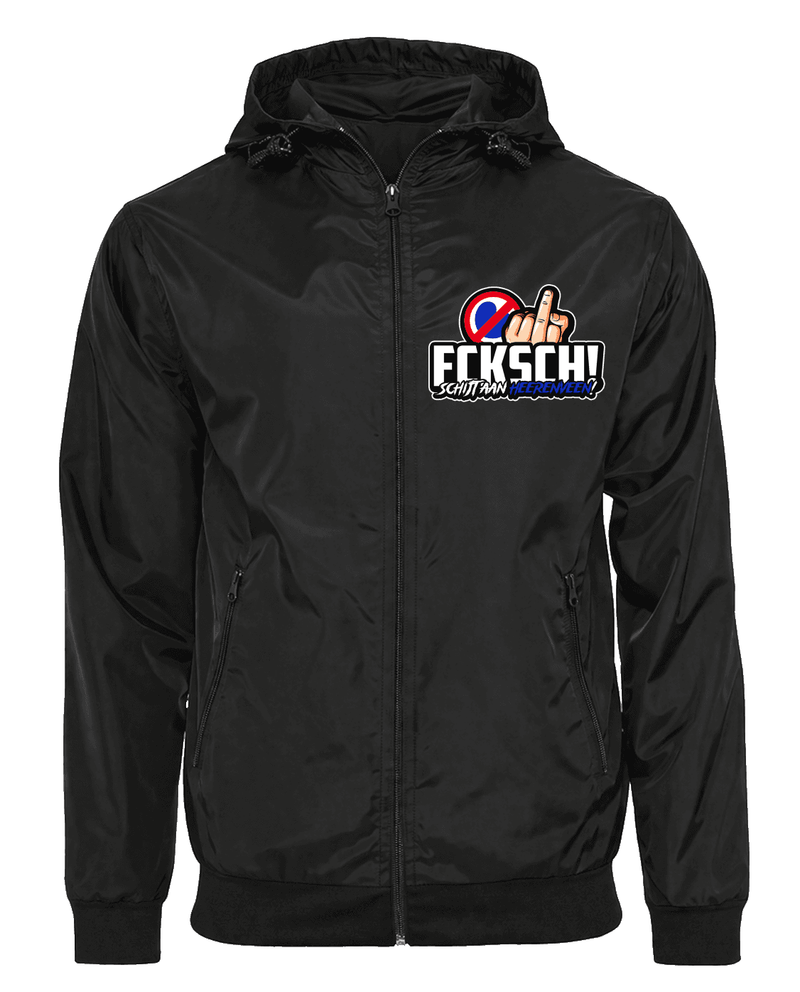 FCK SCH Jacket with Zip-Off Balaclava