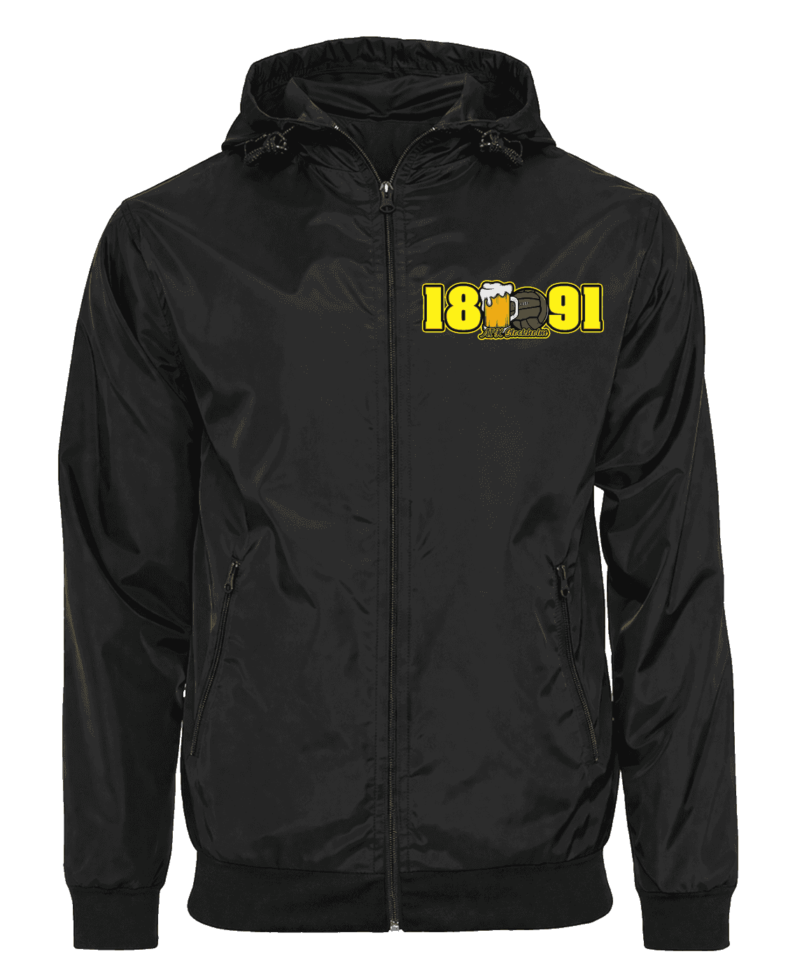 AIK Stockholm 1891 Jacket with Zip-Off Balaclava