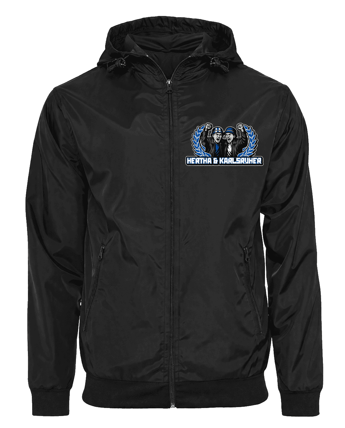 Hertha & Karlsruher Jacket with Zip-Off Balaclava