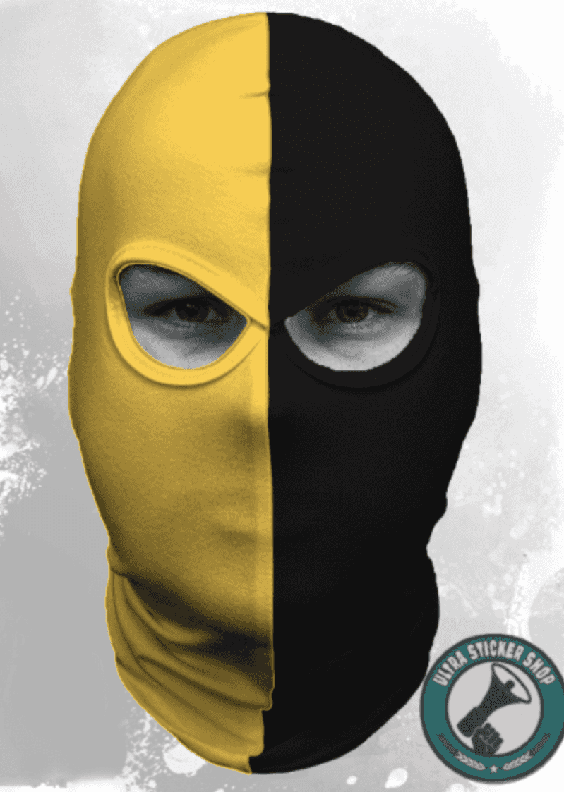 yellow-black Balaclava