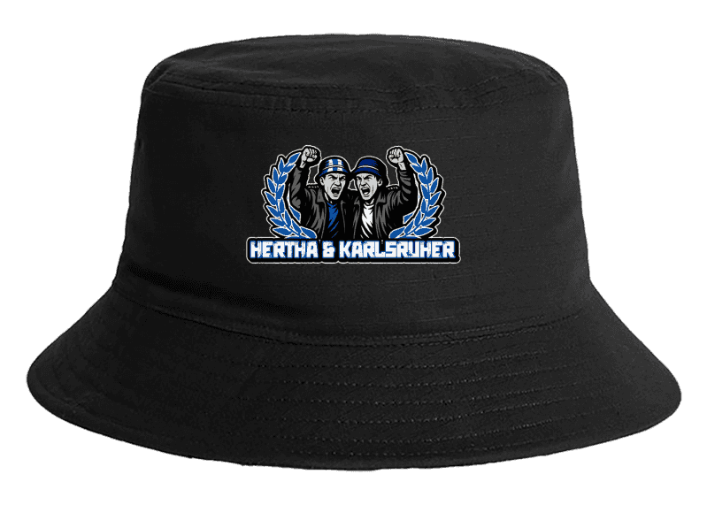 Hertha & Karlsruher Bucket Hat