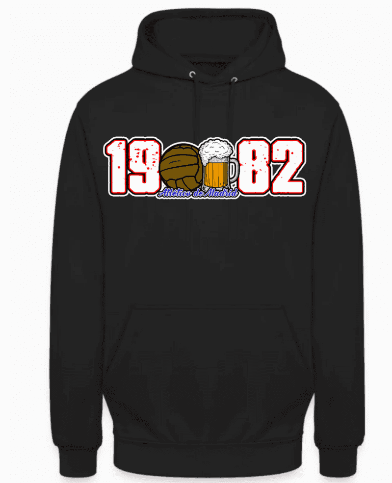 Atletico de Madrid 1982 Hoodie