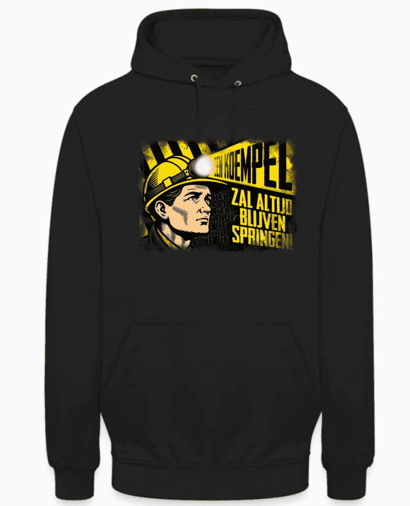 Een koempel zal altijd blijven springen Hoodie
