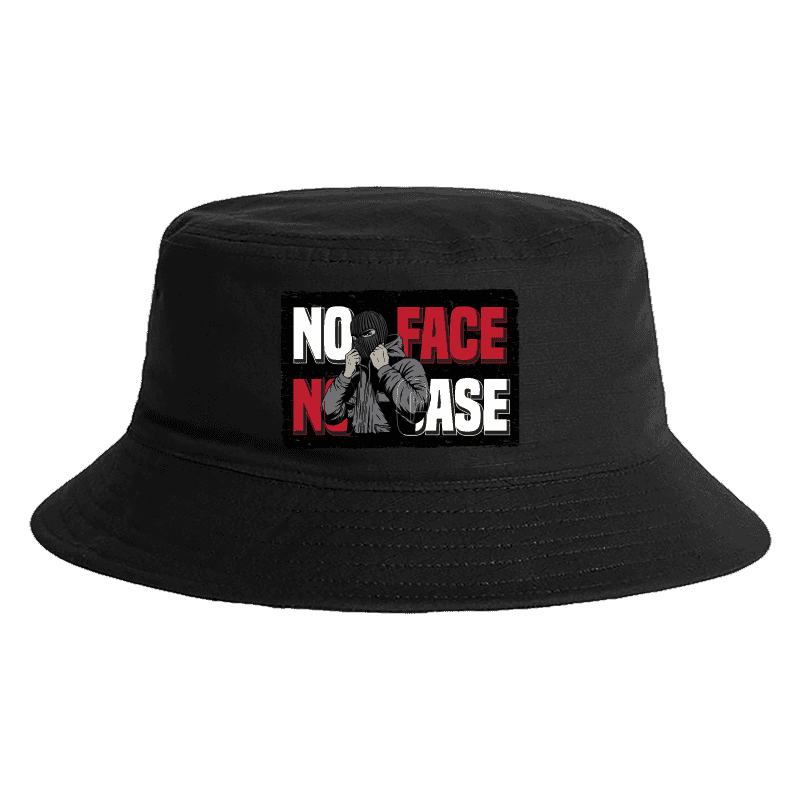 No face no case Bucket Hat
