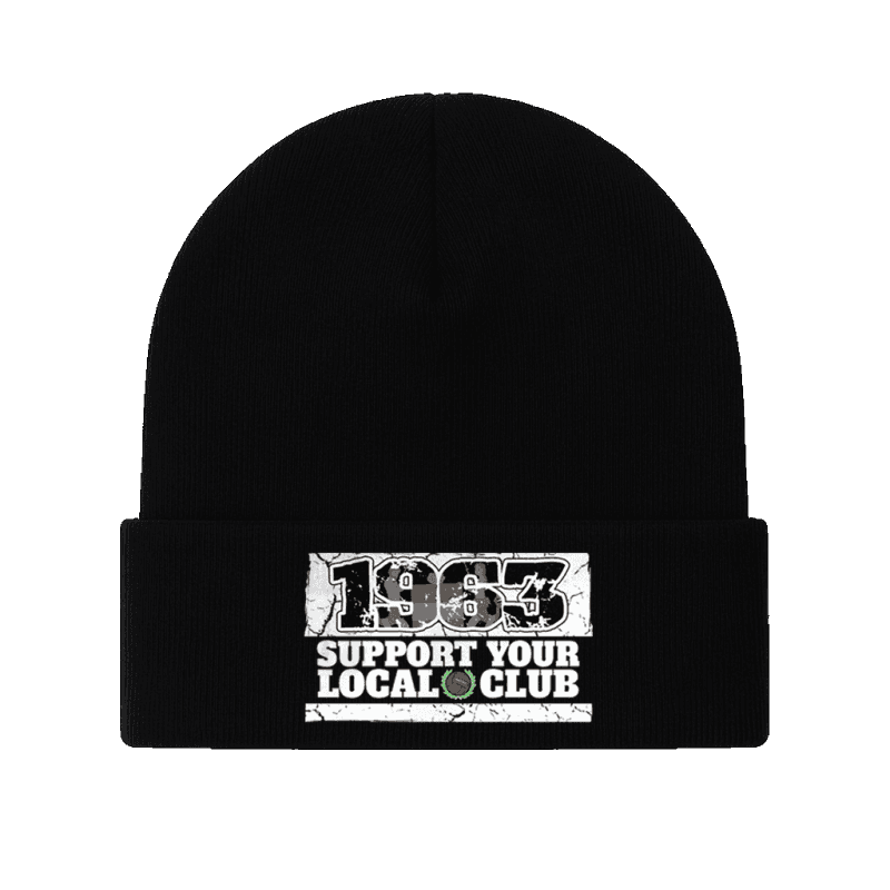 1963 support your local club Beanie