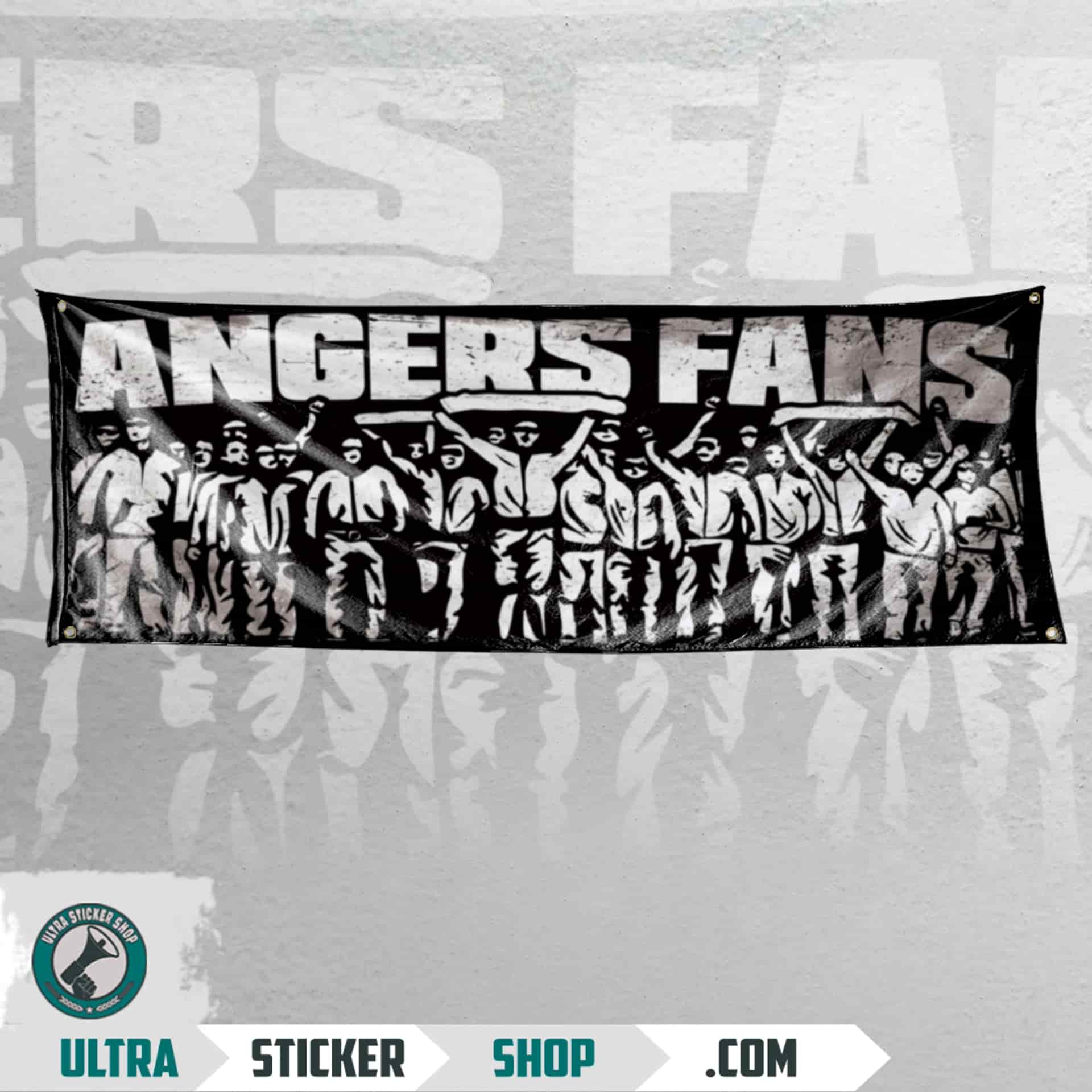 Angers fans Flag