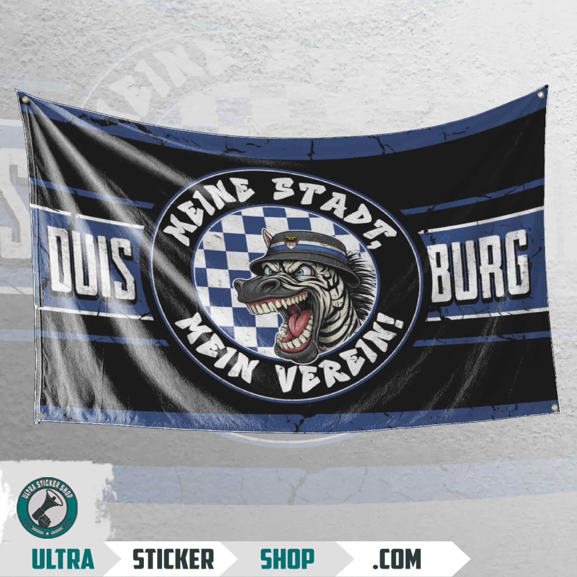 Duisburg Meine stadt mein verein Flag
