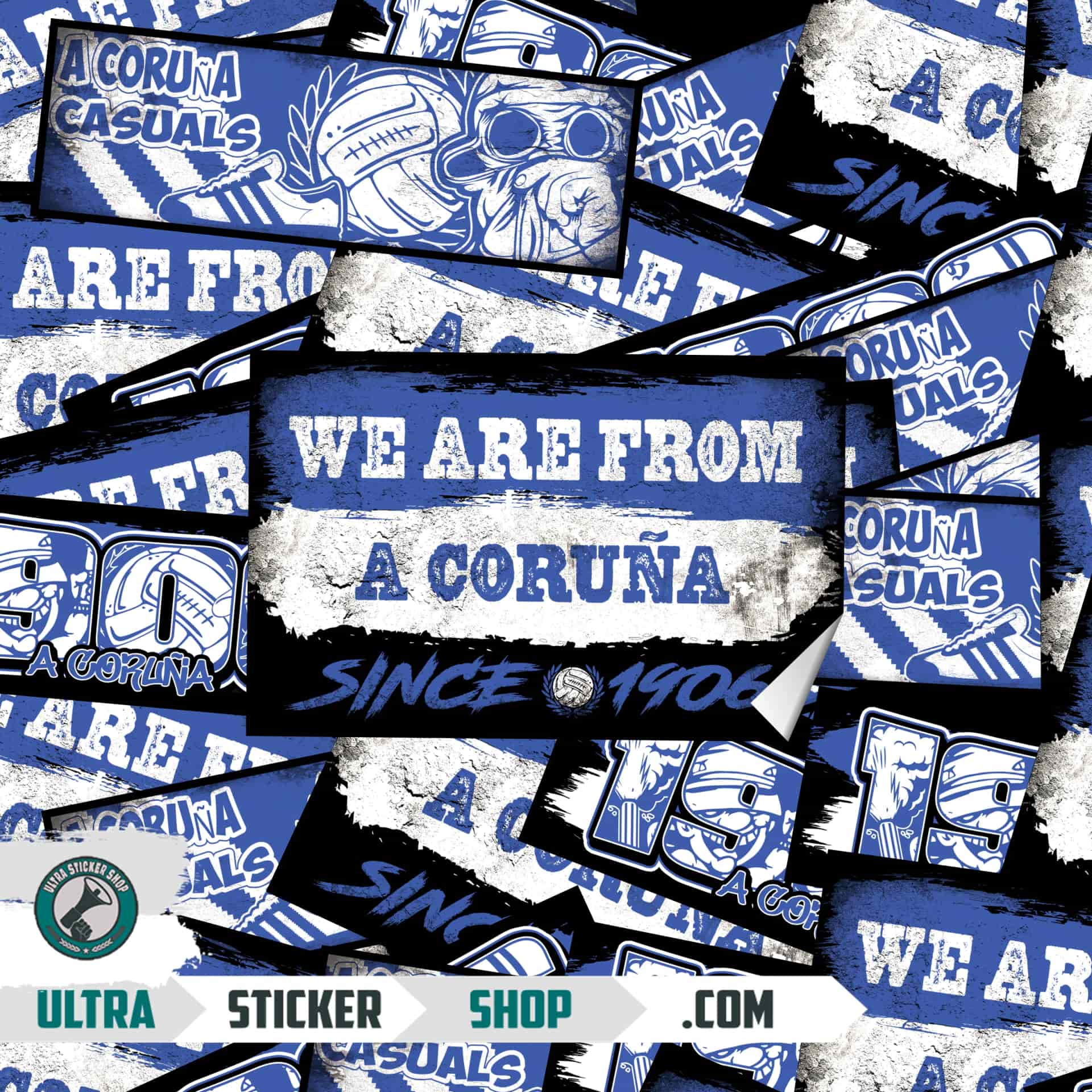 a Coruña Sticker-Mix