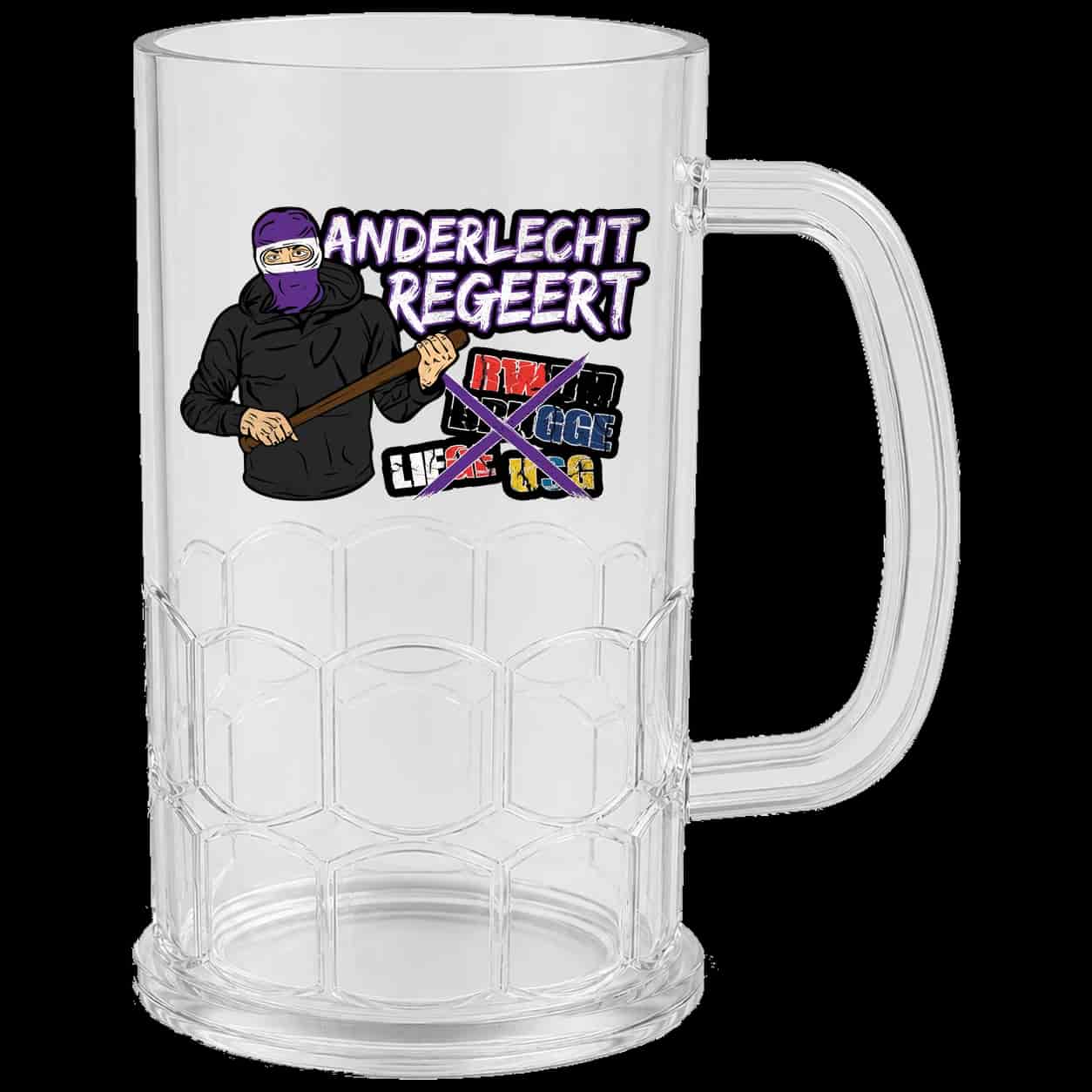 Anderlecht Regeert Beer Mug