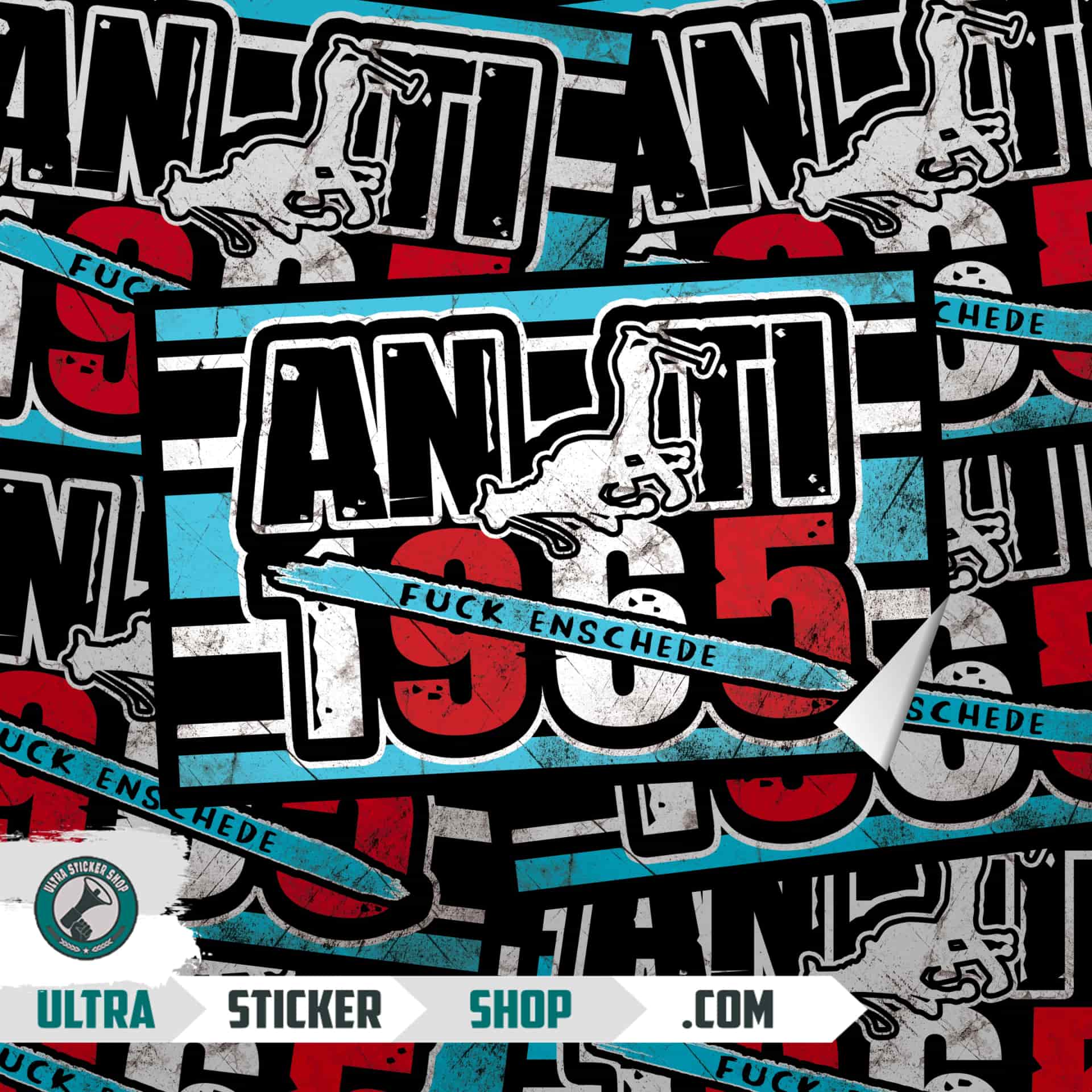 Anti 1965 Stickers