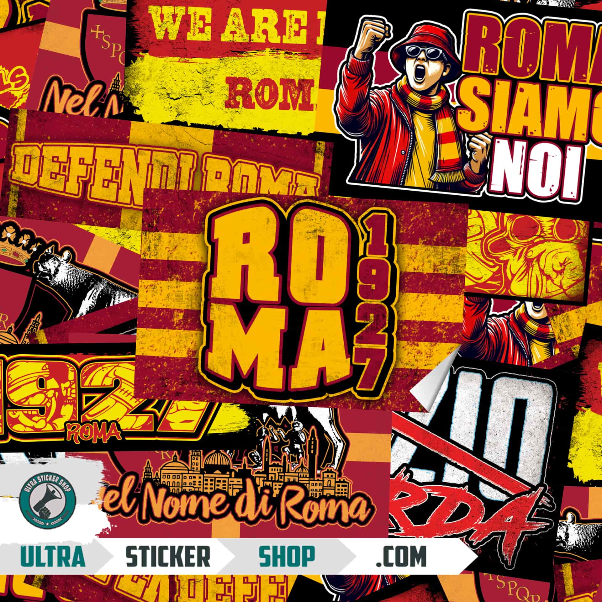 AS Roma Sticker-Mix