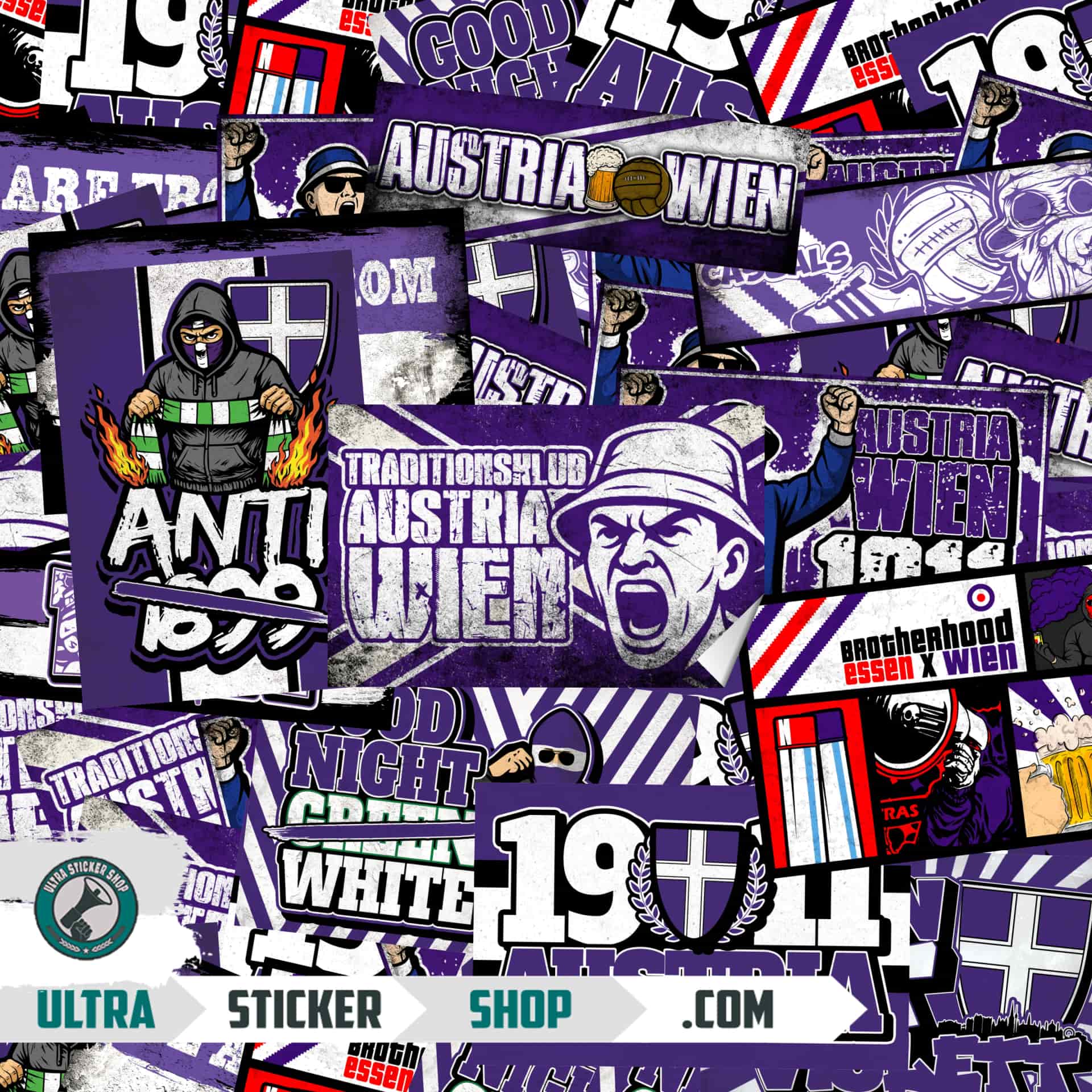 Austria Wien Sticker-Mix