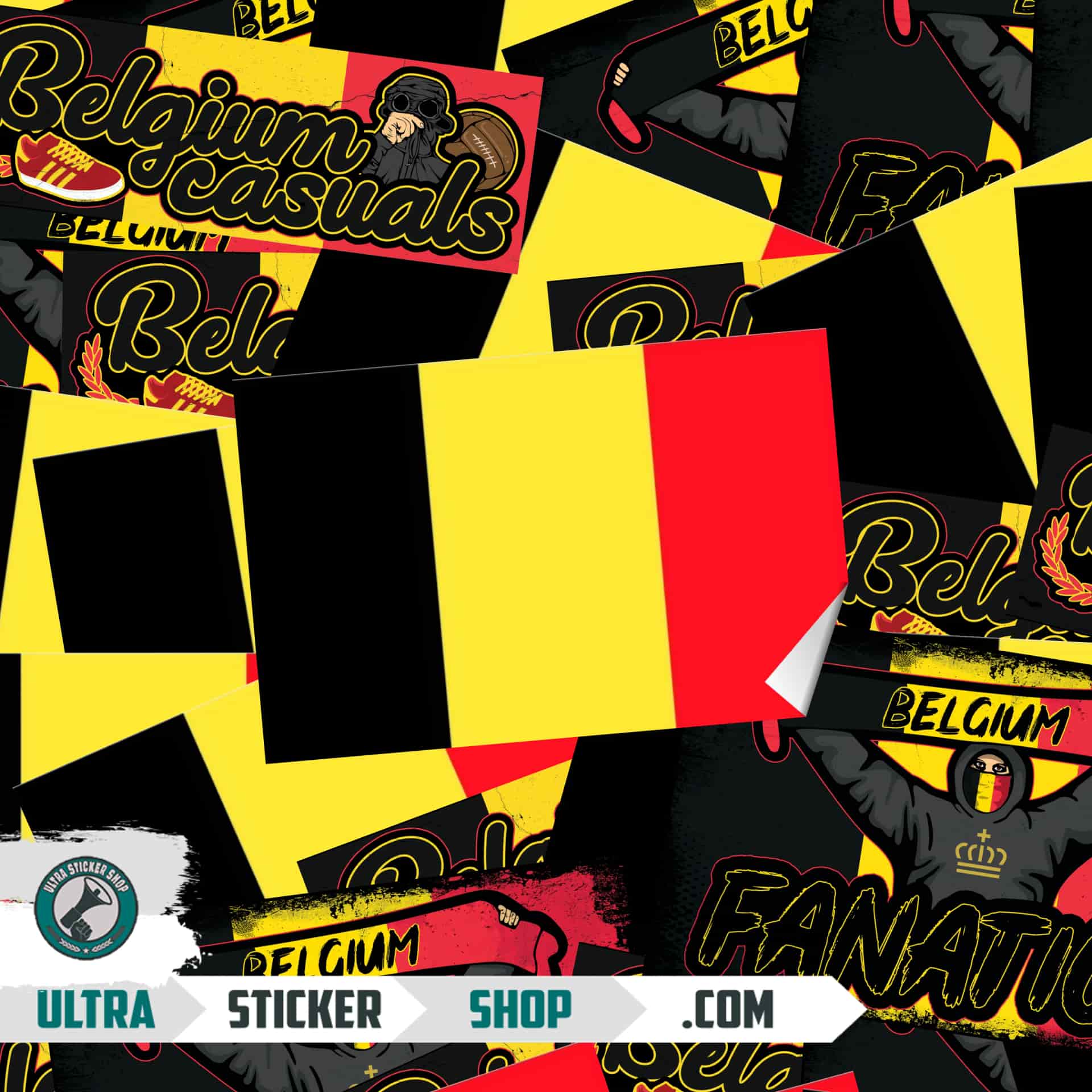 Belgium Sticker-Mix
