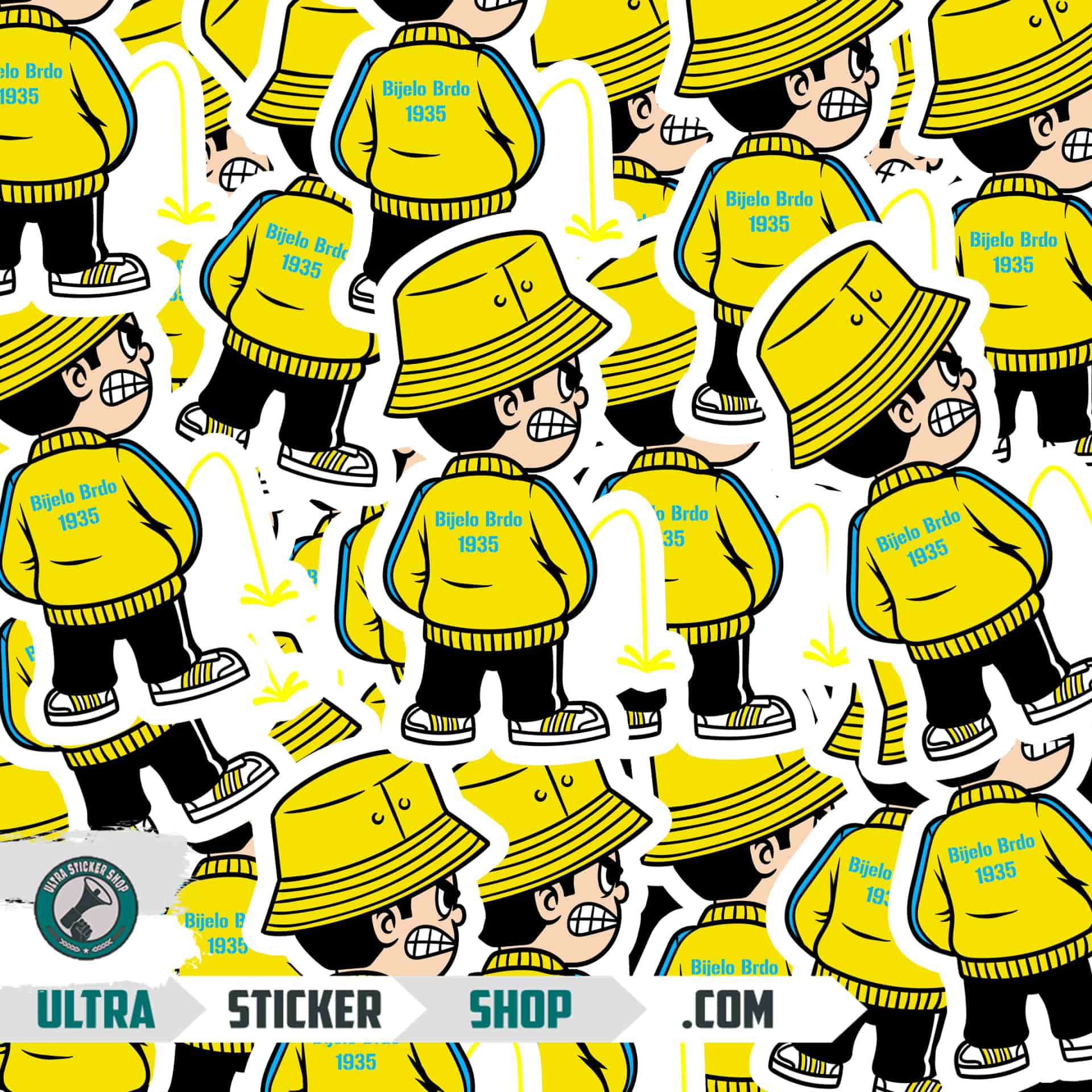 Bijelo Brdo 1935 Pee Kid Stickers