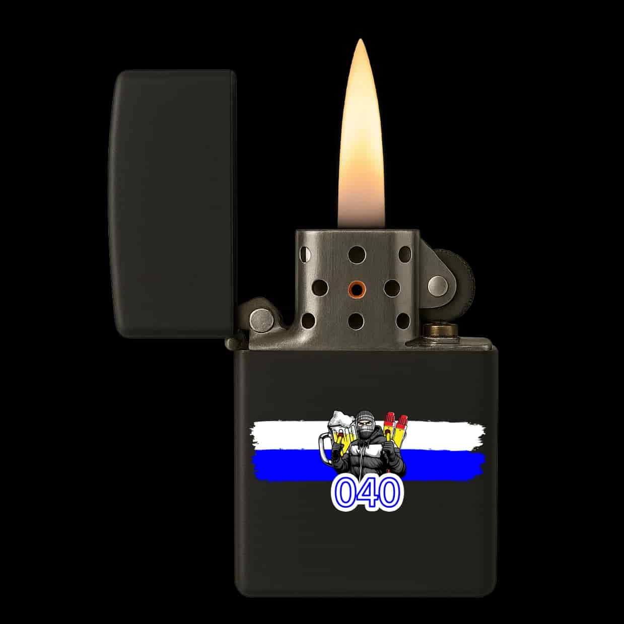 (Blauw-wit) 040 Lighter