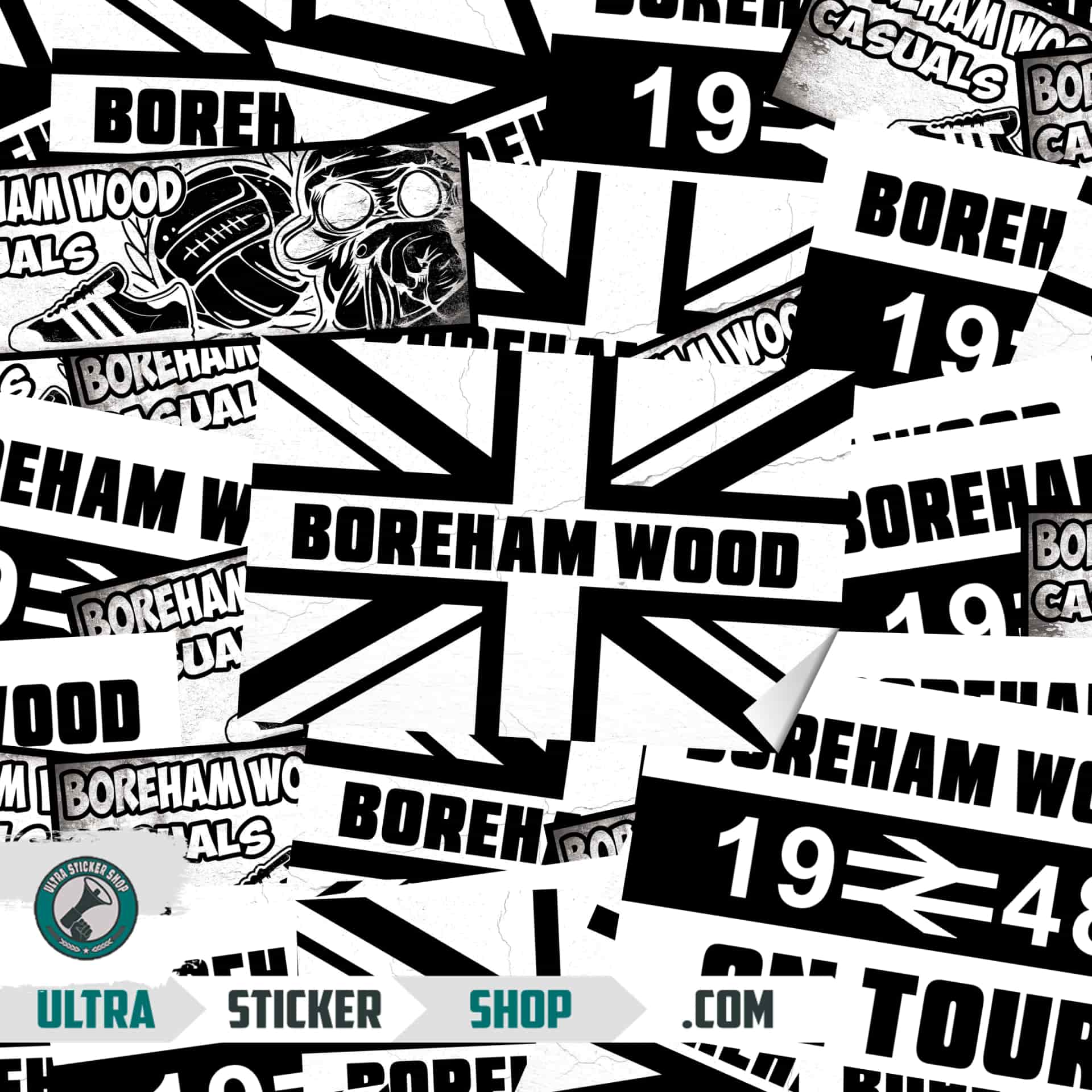 Boreham Wood Sticker-Mix
