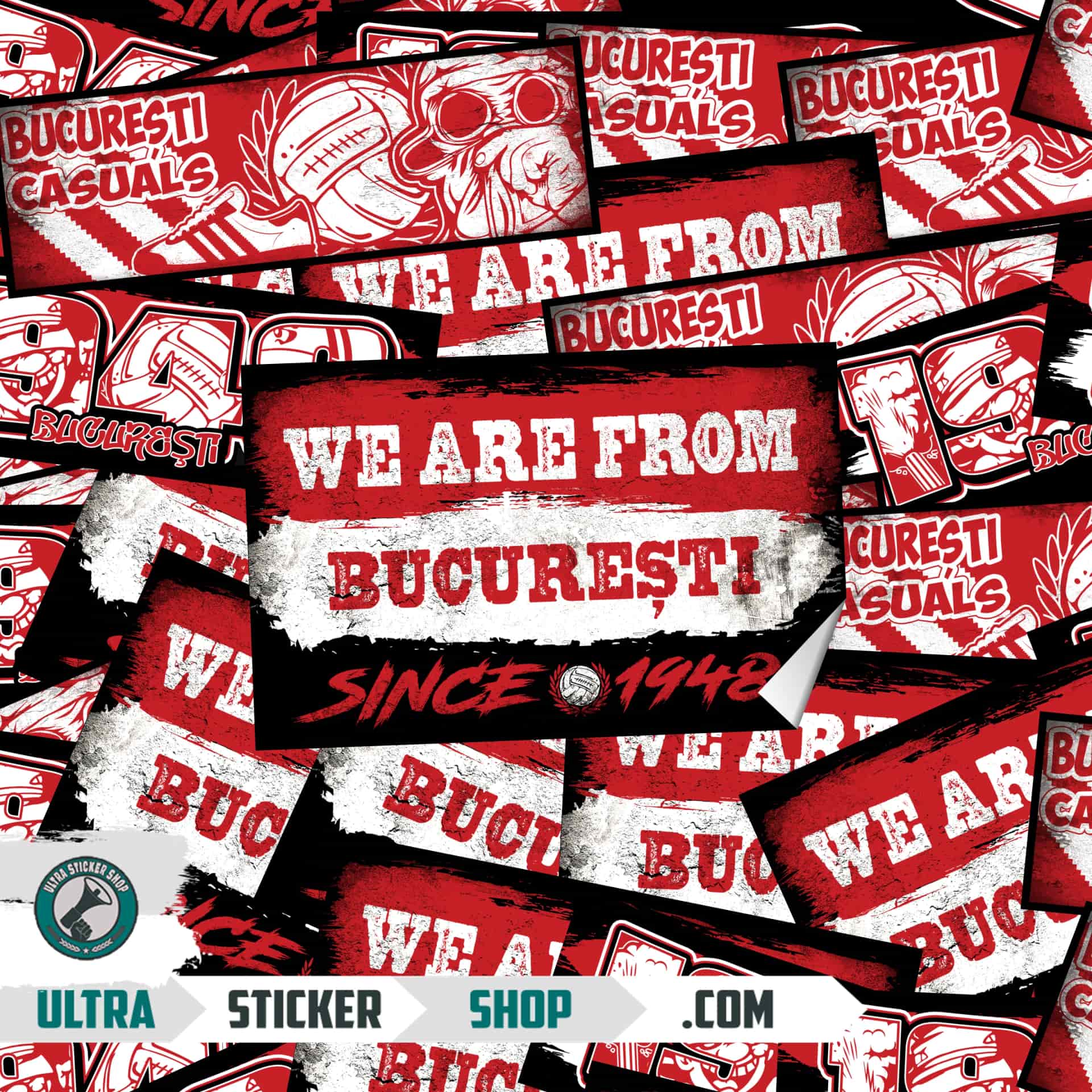 Bucureşti 1948 Sticker-Mix