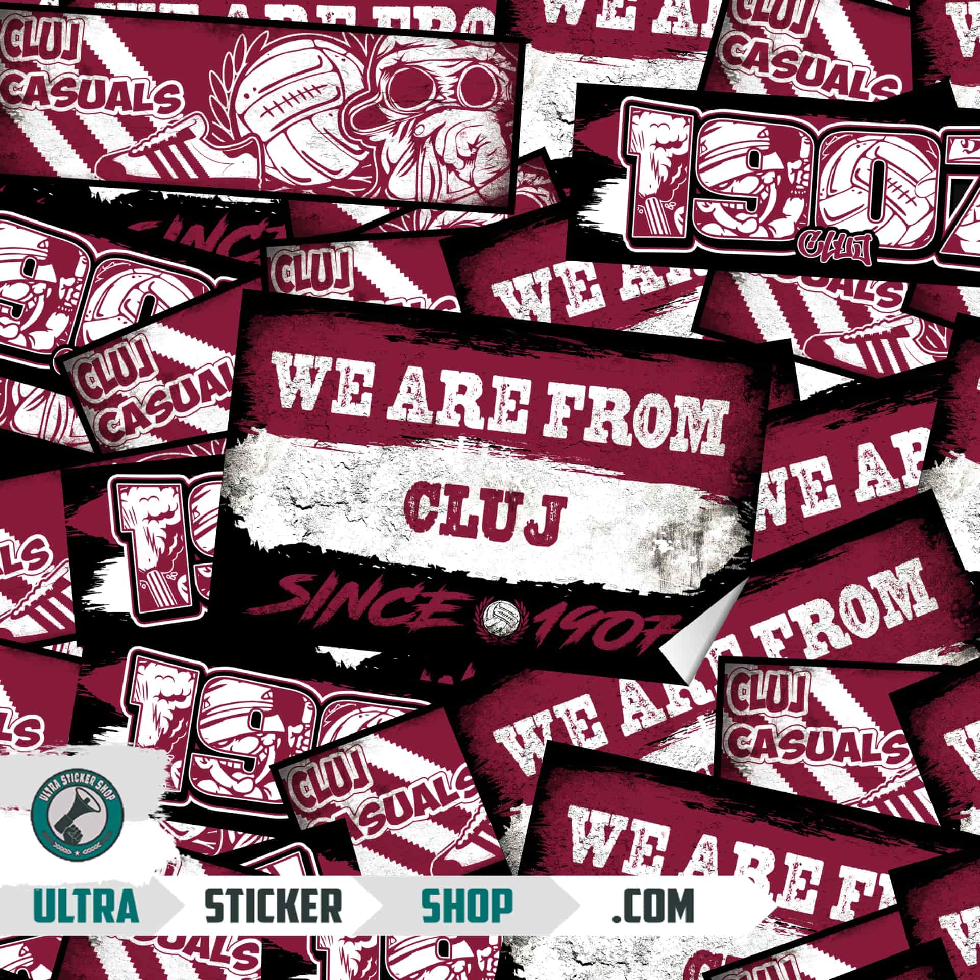 Cluj 1907 Sticker-Mix