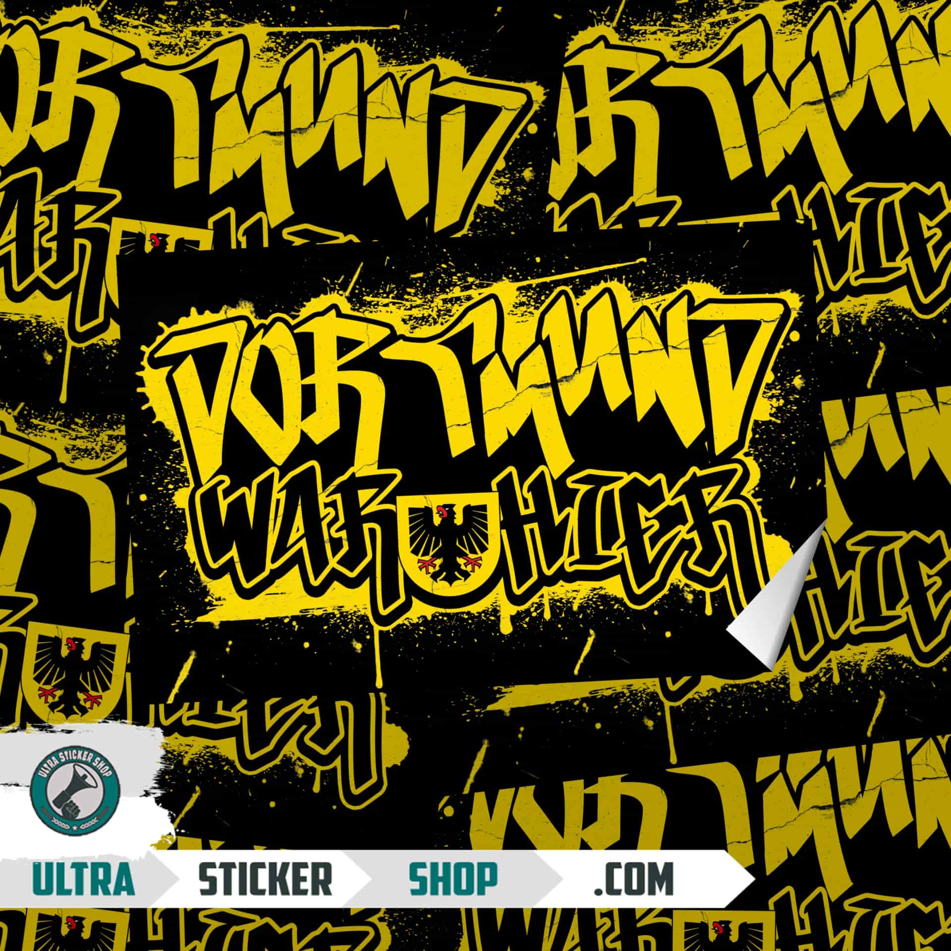Dortmund war hier Stickers