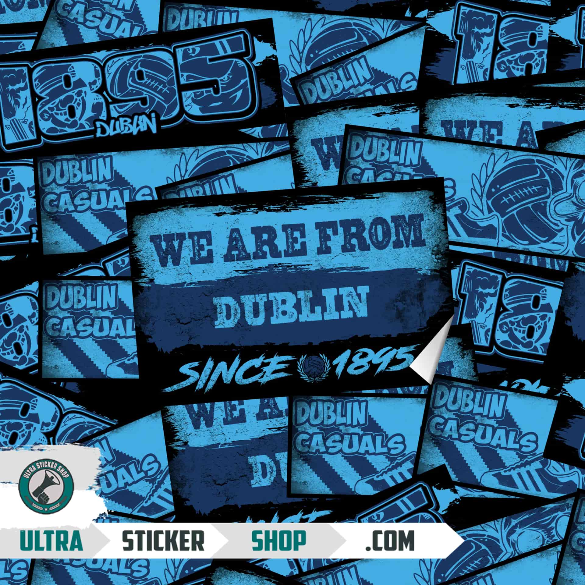 Dublin 1895 Sticker-Mix