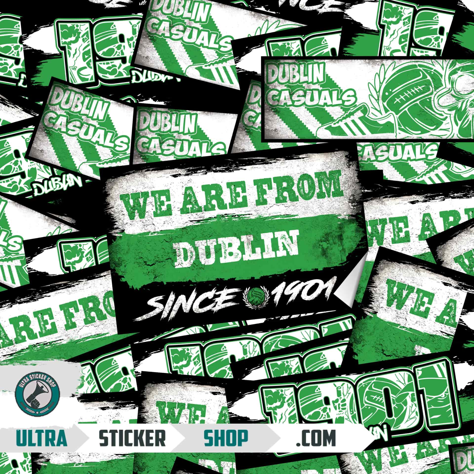 Dublin 1901 Sticker-Mix