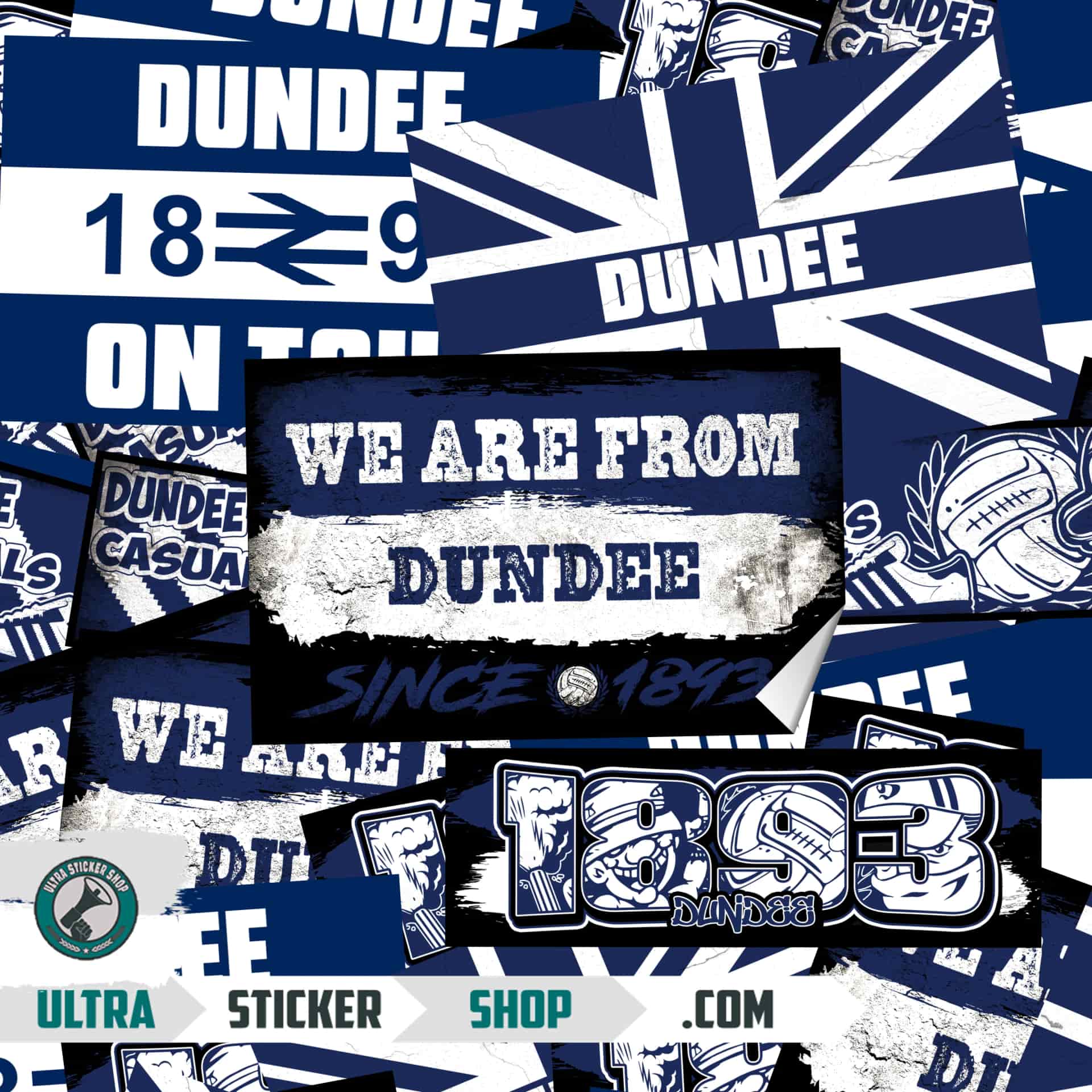 Dundee 1893 Sticker-Mix