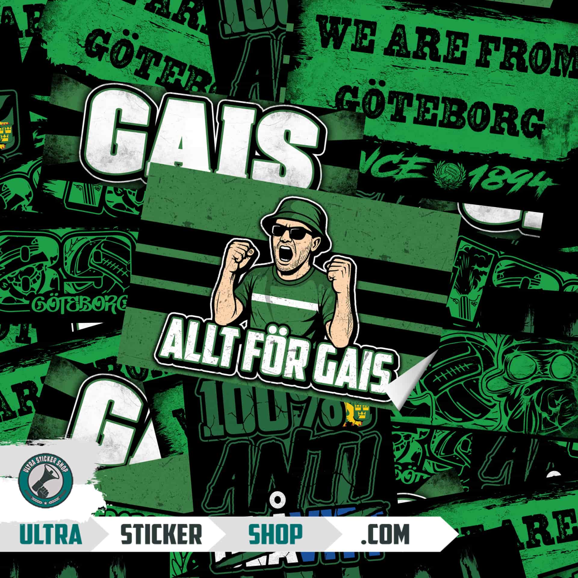 Göteborg Sticker-Mix