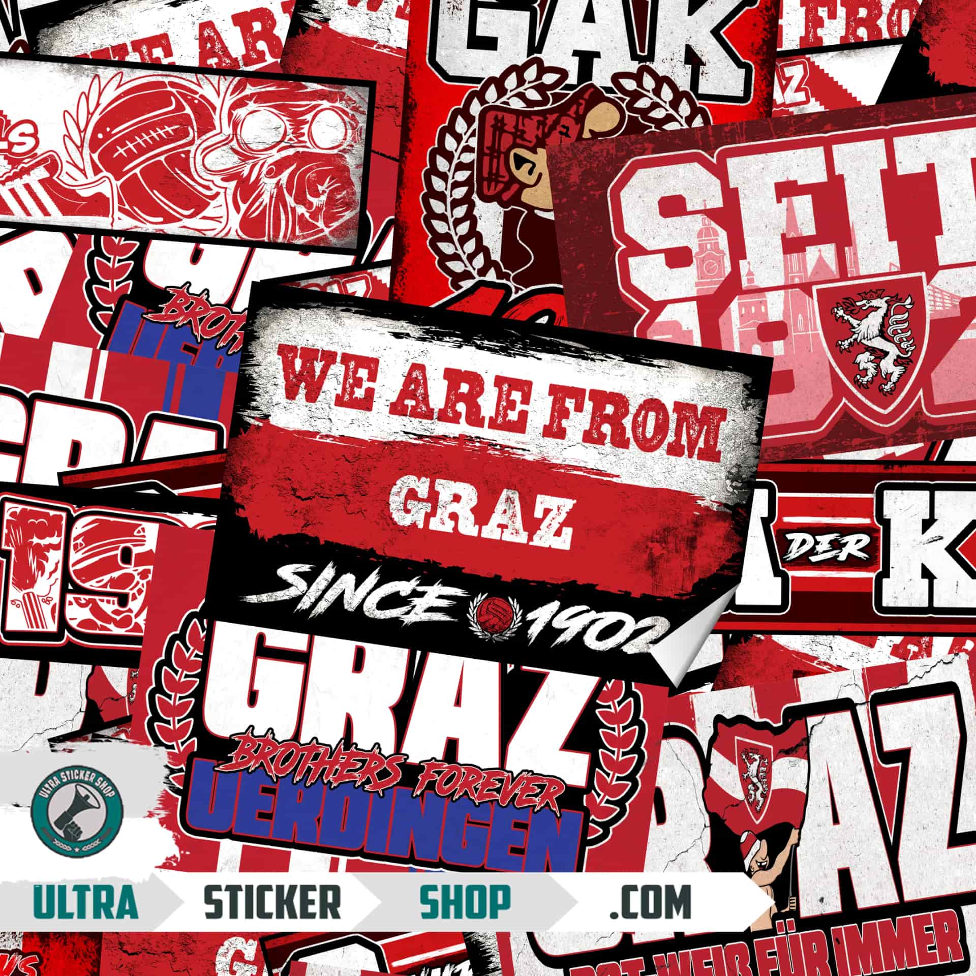 Graz 1902 Sticker-Mix