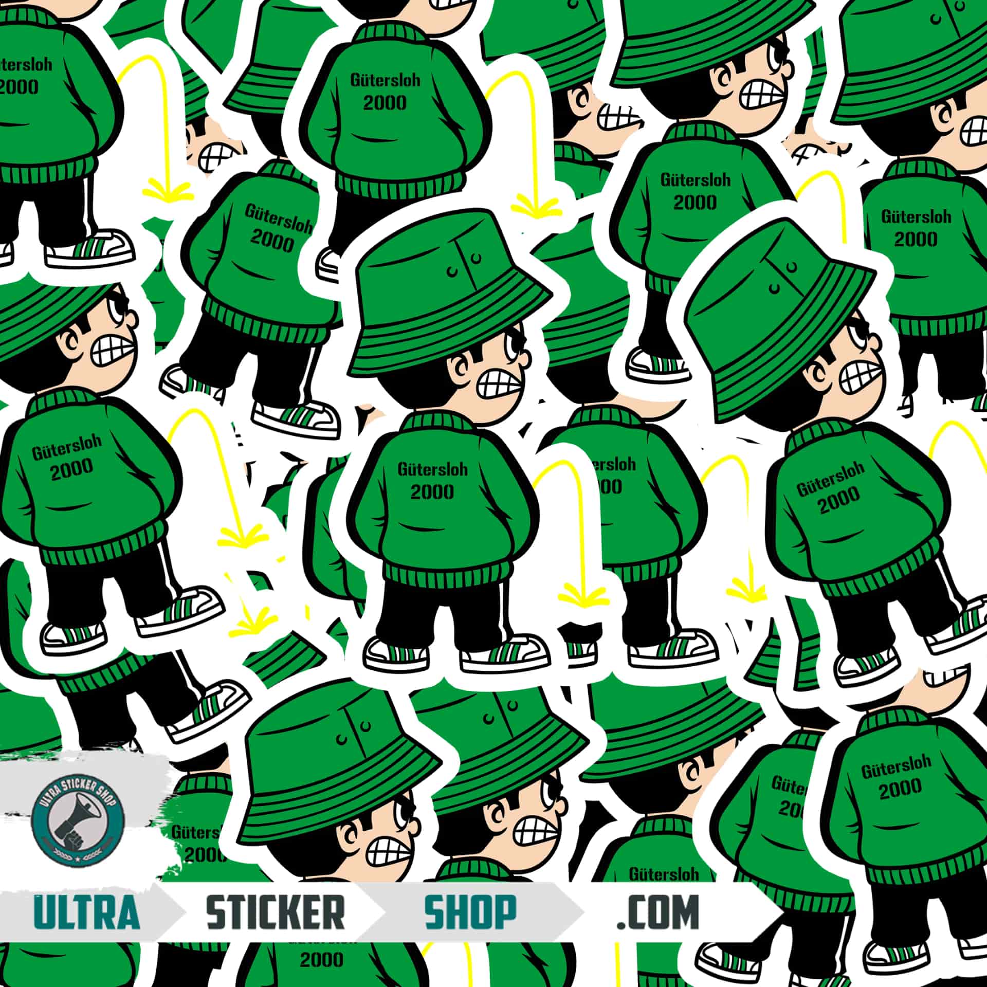 Gütersloh 2000 Pee Kid Stickers
