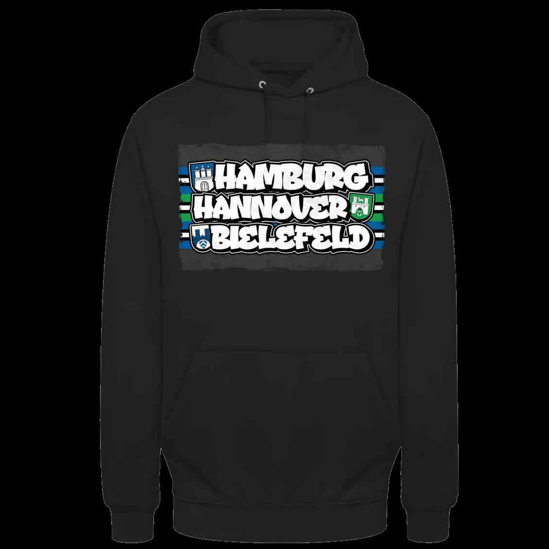 Hamburg Hannover Bielefeld Hoodie