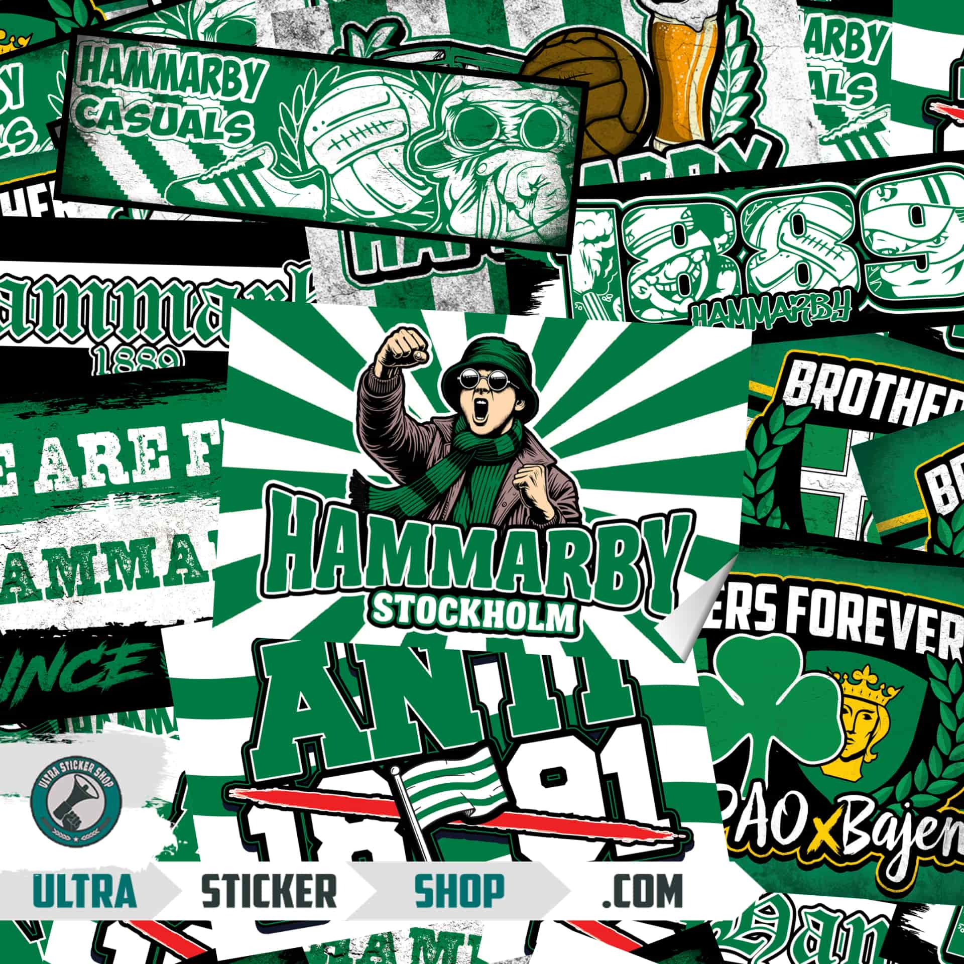 Hammarby IF Sticker-Mix