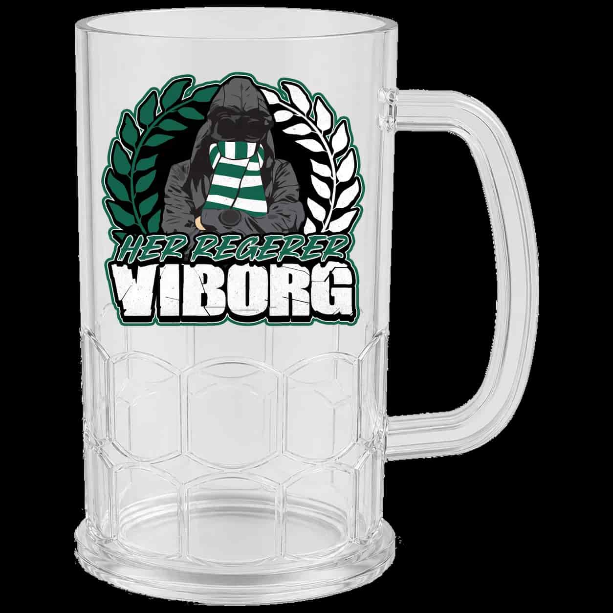 Her regerer Viborg Beer Mug