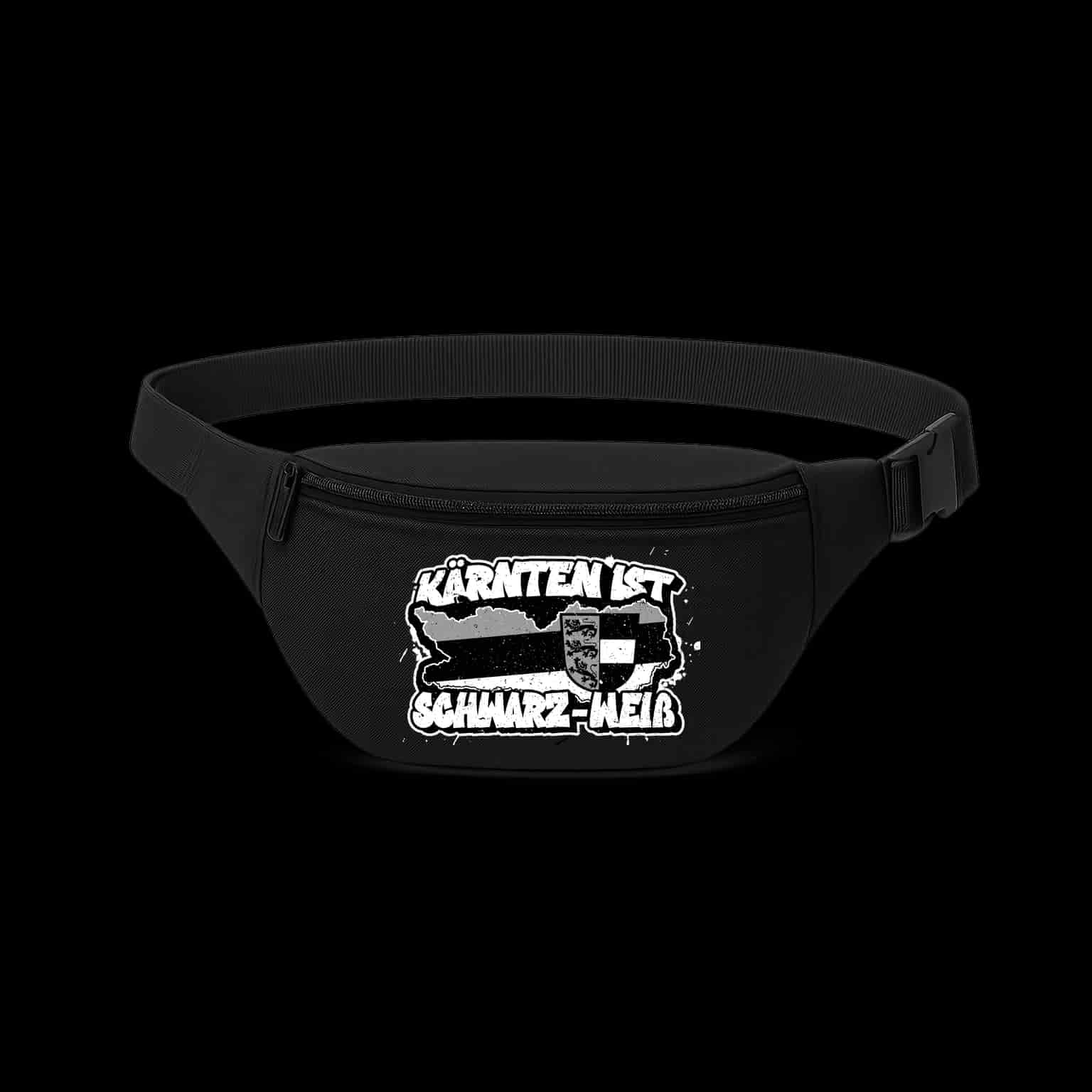 Kärnten ist schwarz-weiß Fanny Pack