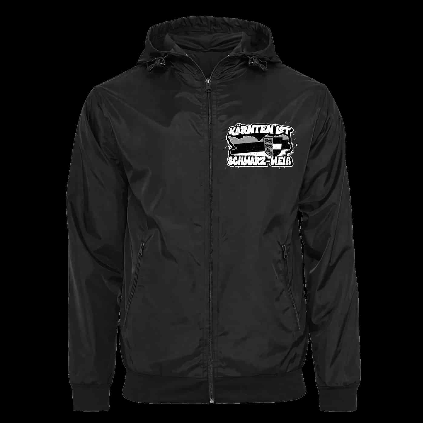 Kärnten ist schwarz-weiß Jacket with Zip-Off Balaclava