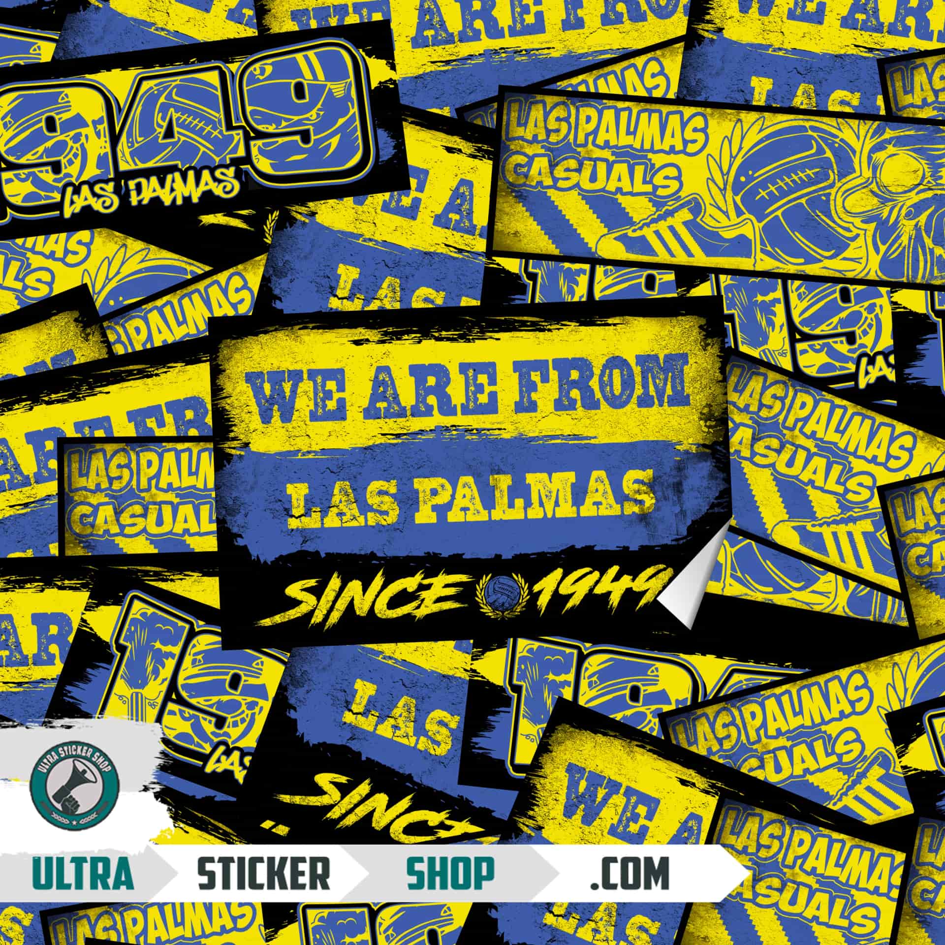 Las Palmas Sticker-Mix