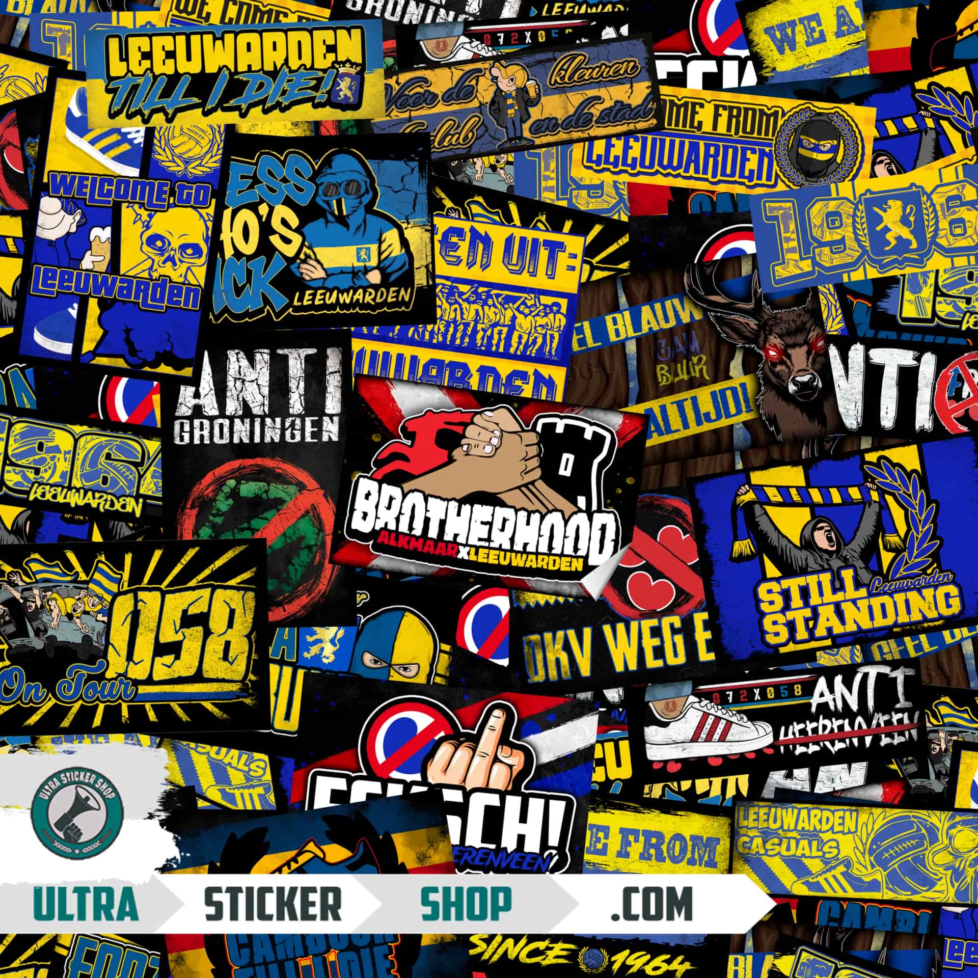Leeuwarden Sticker-Mix