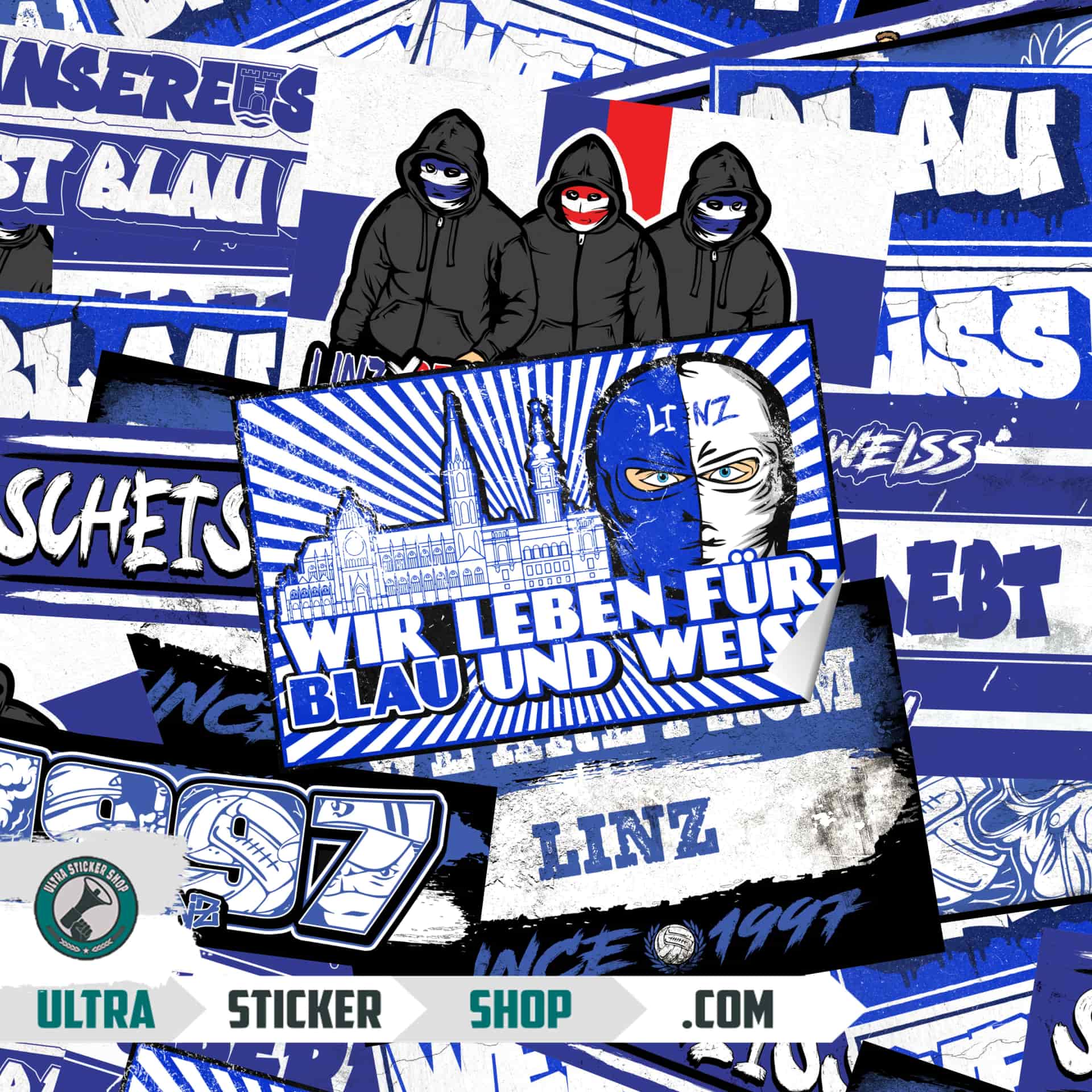 Linz 1997 Sticker-Mix